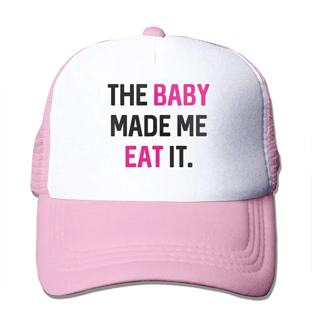 Бейсболки в сеточку Baby Made Me Eat It стиле унисекс кепки В Стиле Дальнобойщика