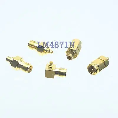 

DHL/EMS 10 LOTS Kit Adapter 5pcs/set SMA to MMCX type male female RF connector Test converter -d2