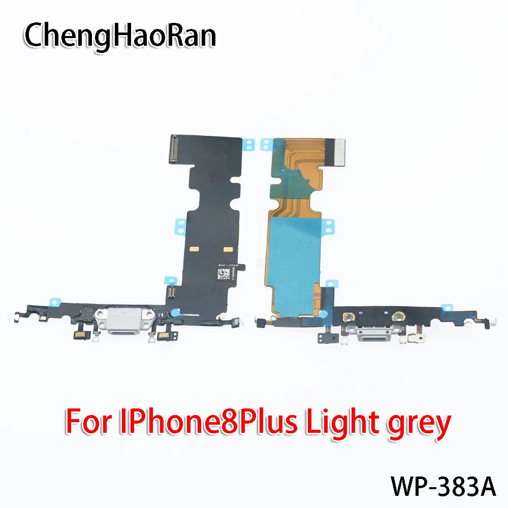 1 шт./лот для IPhone8/8 Plus/X/8X светильник серый/черный/розовый золотой хвост вилка маленькая дощечка зарядный usb-кабель для передачи данных интерфейса микрофонный модуль