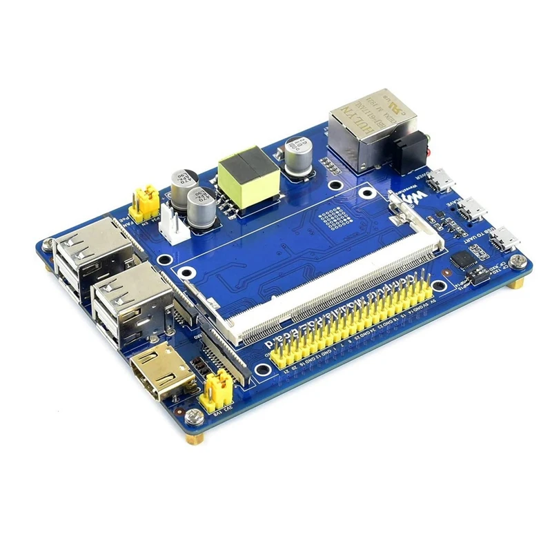 Плата расширения вычислительного модуля несколько интерфейсов на борту с Poe Ethernet