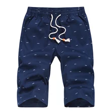 Мужские хлопковые летние повседневные шорты с принтом, мужские хлопковые летние повседневные шорты с принтом, мужские повседневные шорты азиатского размера M-5XL