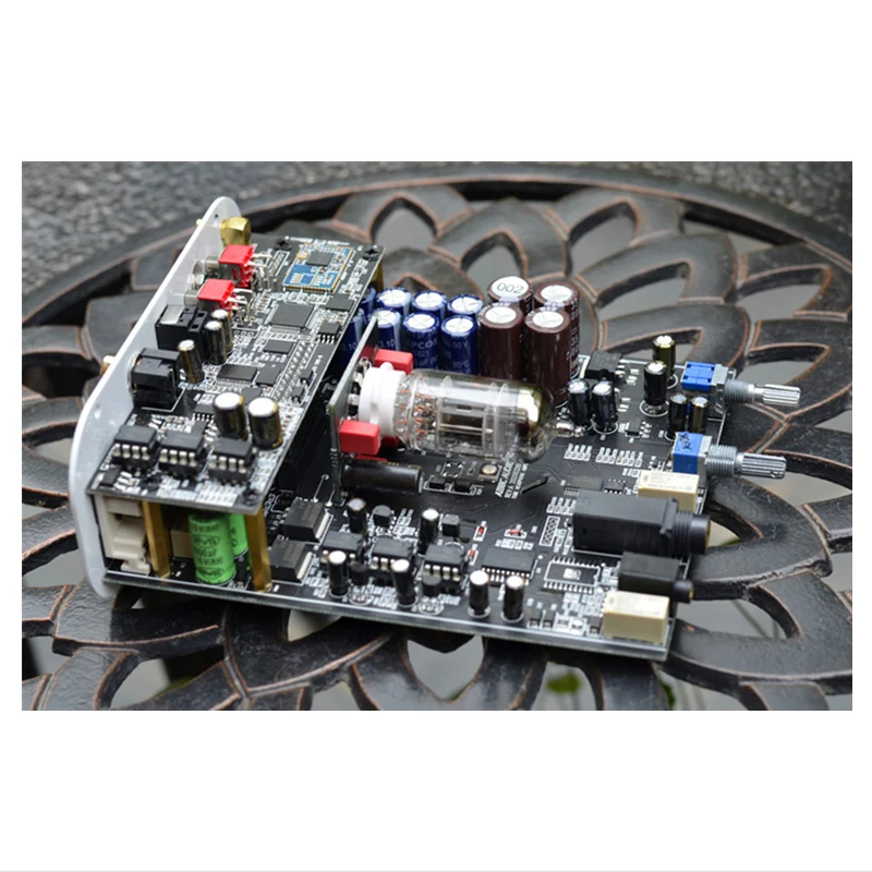 12AU7 трубка Bile ES9038 DSD декодирование XMOS U208 Csr8675 5 0 Bluetooth сбалансированный