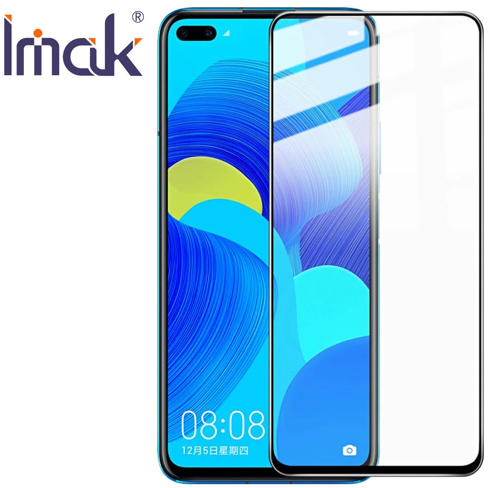 Imak Pro + полноэкранная панель клеевое закаленное стекло для Huawei Nova 6 Nova6 SE