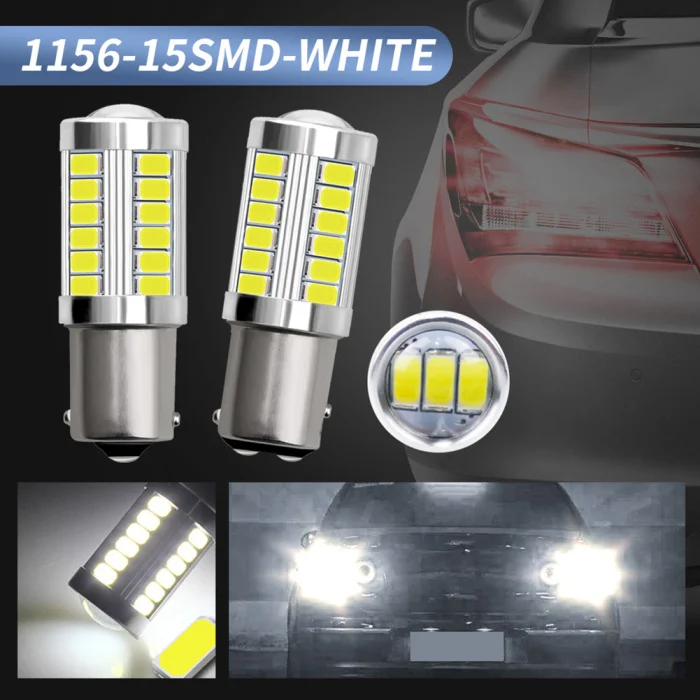 Лидер продаж 2 шт. 1156 5730 33SMD Автомобильный светодиодный указатель поворота заднего хода колбы для лампы на замену для автомобильных кабельных систем J99