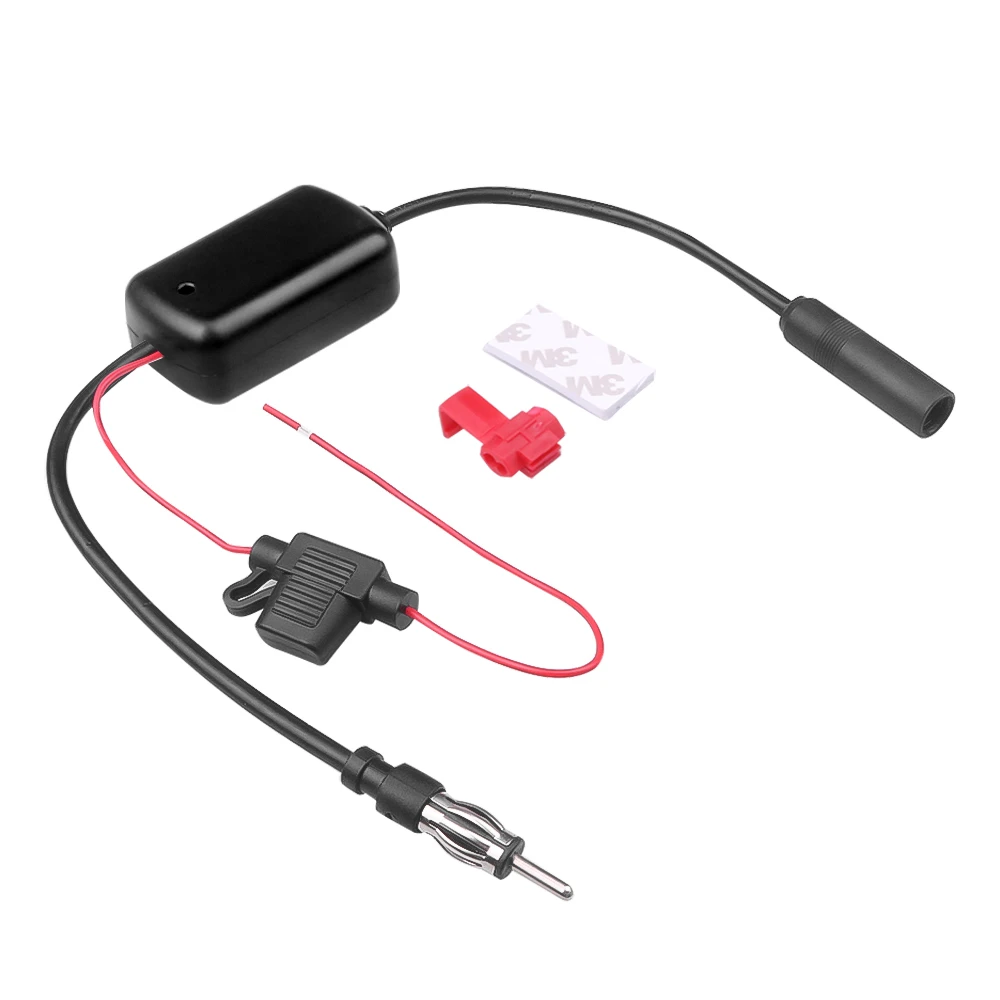 Amplificador de señal de antena FM coche, dispositivo potenciador de señal vehículo marino, barco, RV, ANT 208, antena FM, venta al por - AliExpress