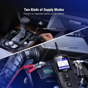 

Integrated Electrical System Diagnostics Circuit Tester Automotive TopDiag Circuit System Tester for 12V Diagnostic Tool