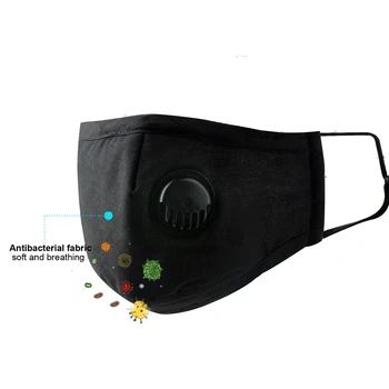 

Reusable Face Mask Dustproof Breathable Face Mask Filter Activated Carbon Pm2.5 Adult And Child Face Mask