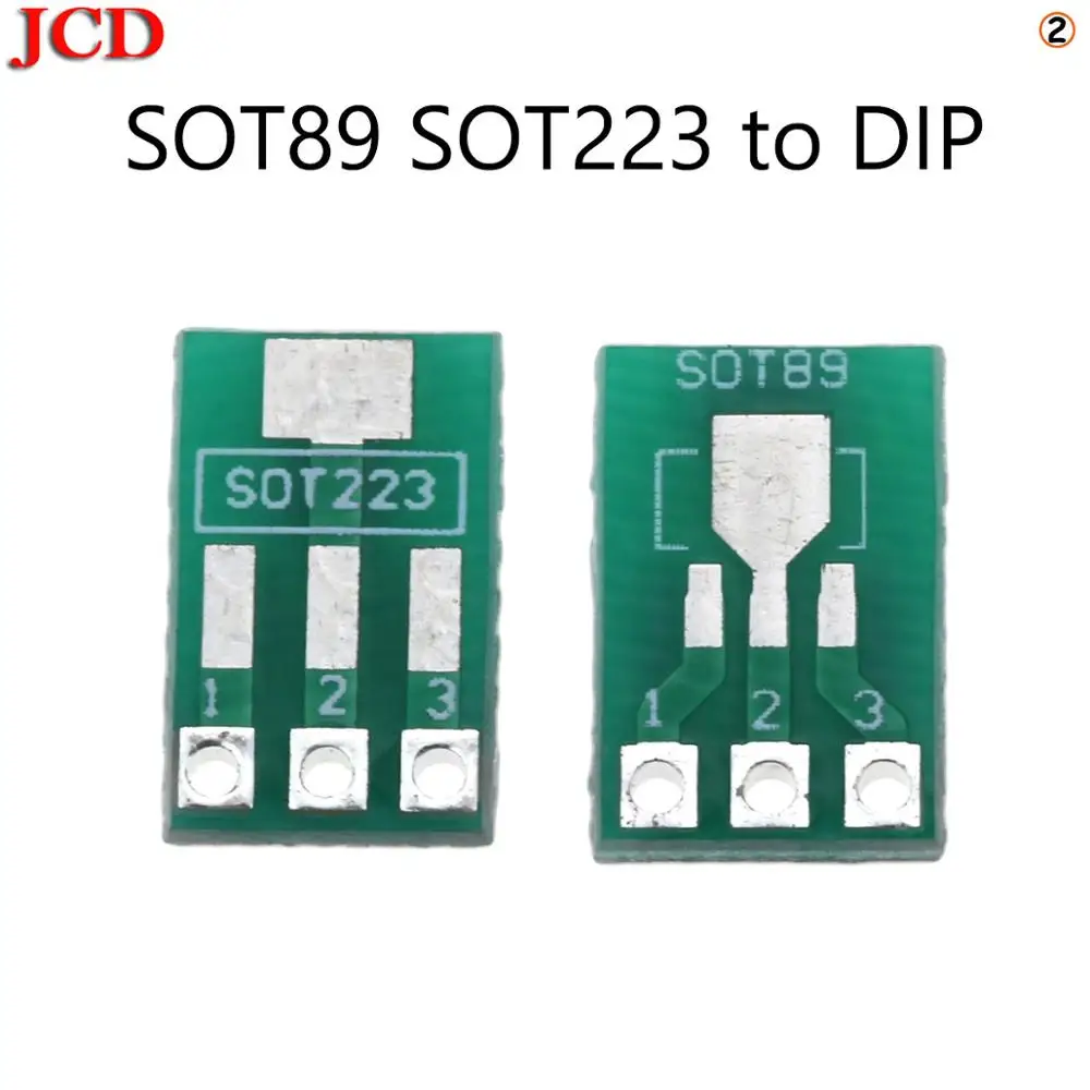 JCD комплект печатной платы SMD поворот к DIP SOP MSOP SSOP TSSOP SOT23 8 10 14 16 20 24 28 SMT к DIP SMD преобразователь адаптера - Цвет: No2 SOT89 SOT223