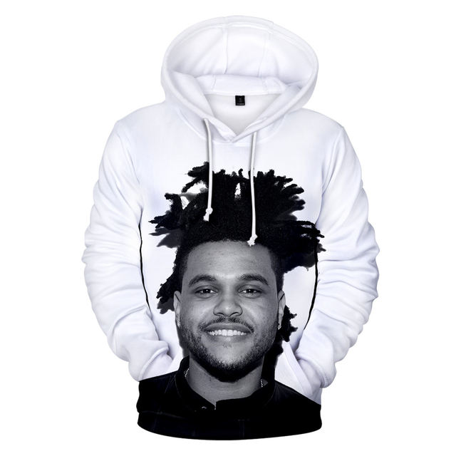 3D COOL FACE THE WEEKND HOODIE