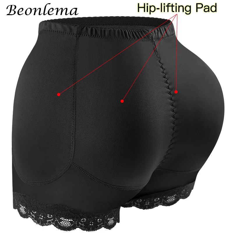 

Body Shaper Underwear With Hips Pads Filler Sexy Big Butt Enhancer Control Panties Belly Smooth Shapewear Fake Buttock Plus Size