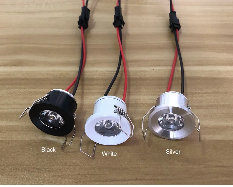 Description Picture 2 of itemMini Spot Led Downlight 220V 1.5W 3W 12V 24V Recessed Led Light Dimmable Jewelry Cabinet Ceiling Spotlight Plant Grow