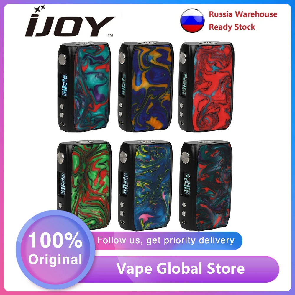 Электронная сигарета IJOY Shogun Univ Mod горячая Распродажа оригинал 180 Вт мощная для