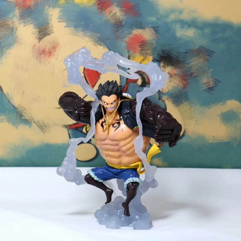 One Piece Battle Ver Monkey D Luffy Gear 4 Bound Man King Kong Gun Model Toy Luffy Action Figure Collection Kids Toys For Gifts Action Figures Aliexpress