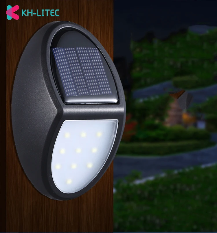 

Solar Lights Outdoor 10 LED Solar Powered Lamp Waterproof Security Solar Motion Sensor Lights Wall Mount Light For Garden Patio