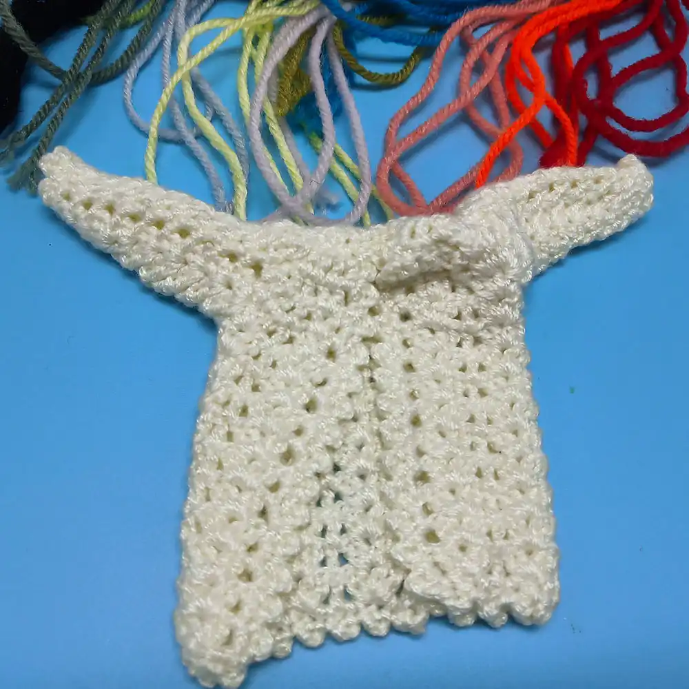 vestidos de lana para muñecas