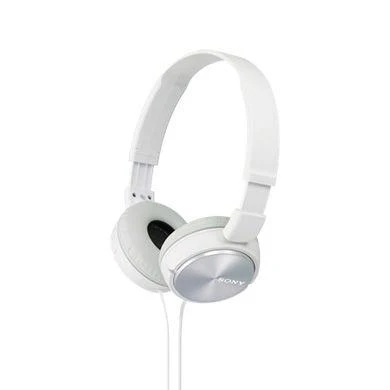 Наушники накладные Sony MDR-ZX310 1.2м белый проводные