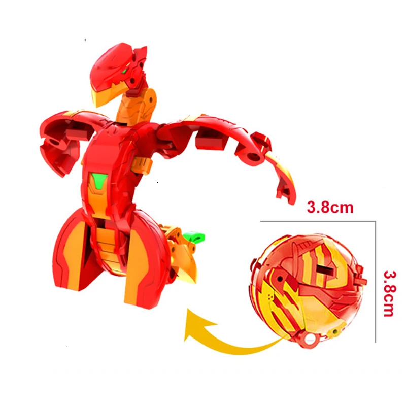 Beyblade Burst деформации гироскопа Баку Ган, Aurelus драконоведа, 2-дюймовый высокий Коллекционная преобразования существо, для детей в возрасте 6 и выше - Цвет: 3710