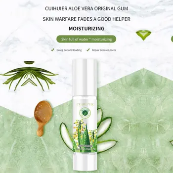 

Aloe Vera Gel Moisturizing Control Oil Shrinking Pores Anti-acne Aloe Vera Face Cream skincare Repair QX20