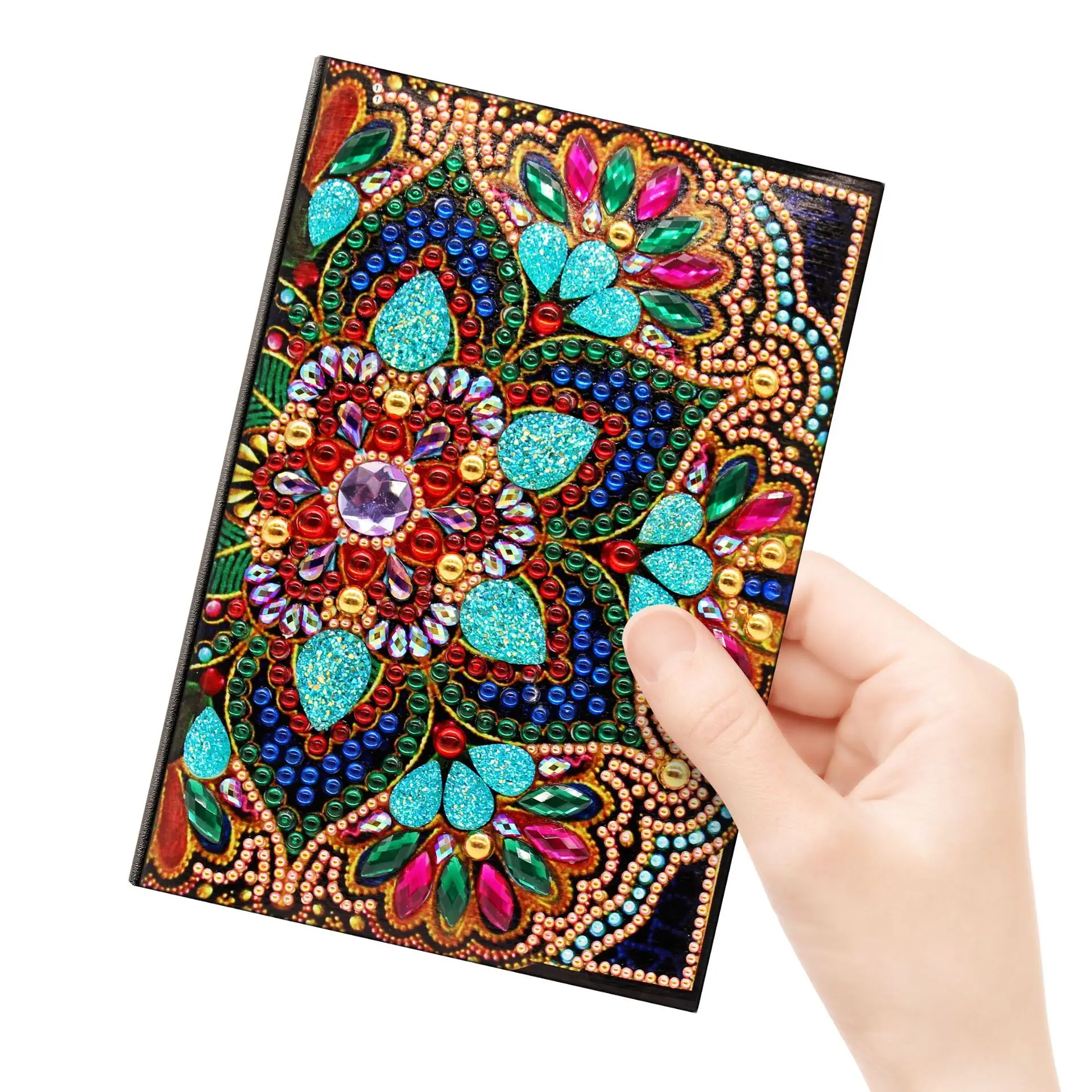Новая Мандала мультфильм Diy Schilderij Meisje Hart счет Dagboek Boek Plan 64 Pagina 'S A5 ноутбук Verjaardag Рождественский подарок - Цвет: 11