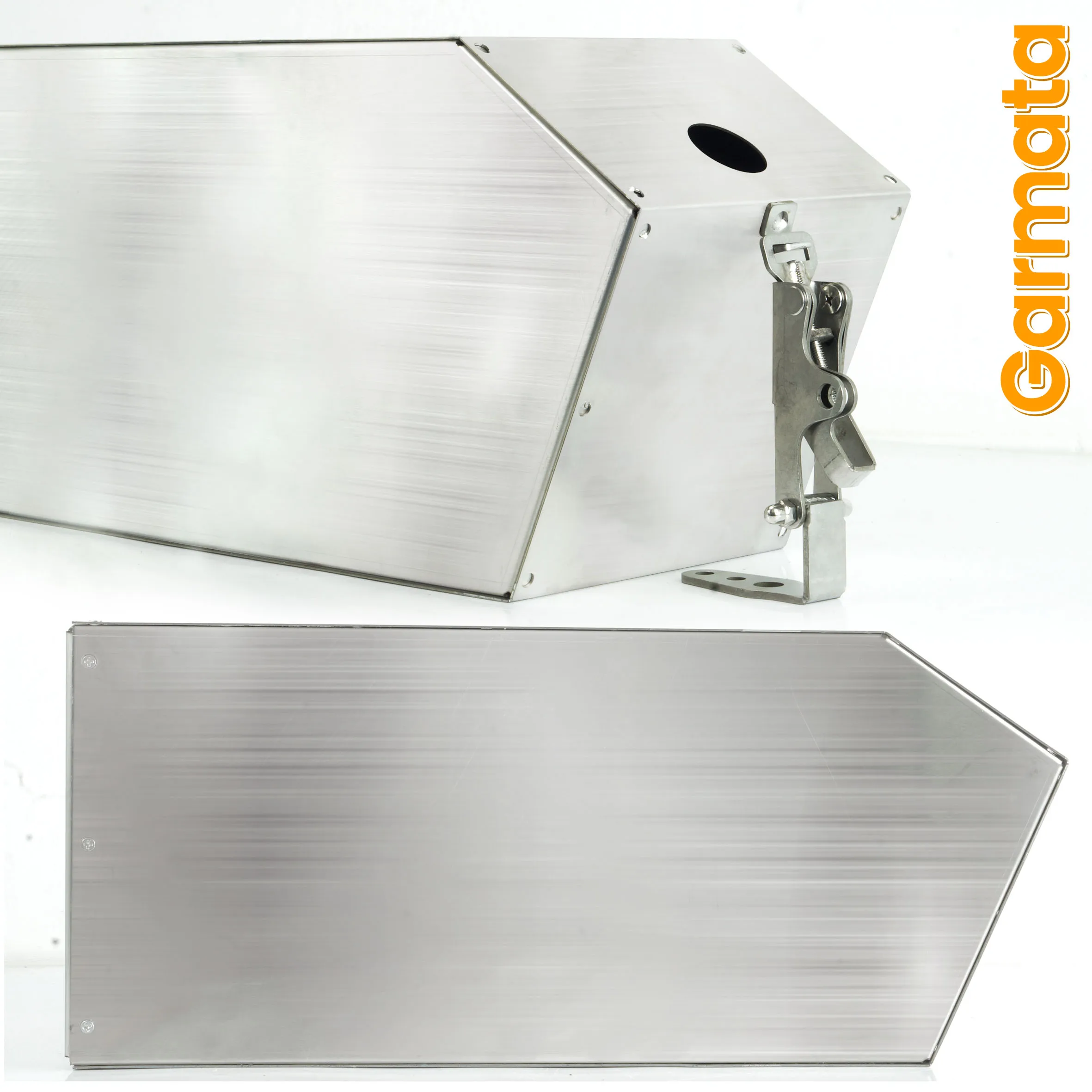 Enduroebike Battery Case M 42*18.4*14cm Stainless Steel Cycling off-road mountain Bicycle Frames Battery Box