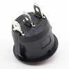 10Pcs 20mm Diameter Small Round Boat Rocker Switches Black Mini Round Black White Red 3 Pin ON-OFF Rocker Switch ► Photo 3/5