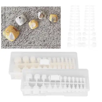 

288pcs Professional Nail Art Tip False Toe Nail Patch DIY Manicure Tool for Household Diy Nail Salon Nail Art Tool Accessory