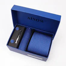 8 см мужской полосатый деловой галстук полиэстер пряжа жаккард Повседневный галстук в настоящее время доступны оптовые производители настраиваемый галстук