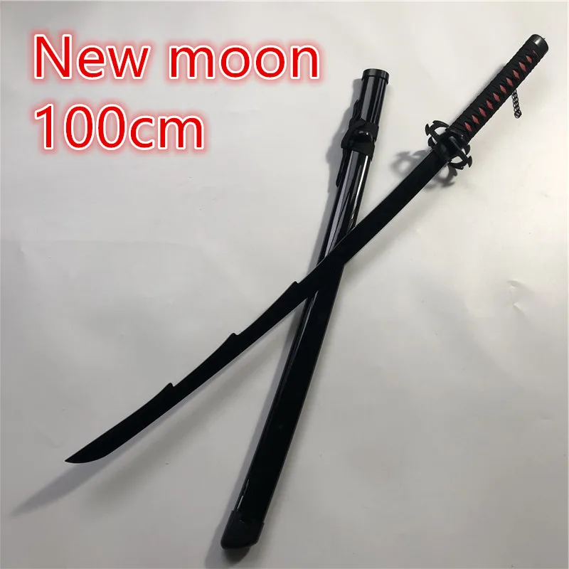 100 см аниме косплей отбеливатель Kurosaki ichigo меч реквизит новый лунный Косплей