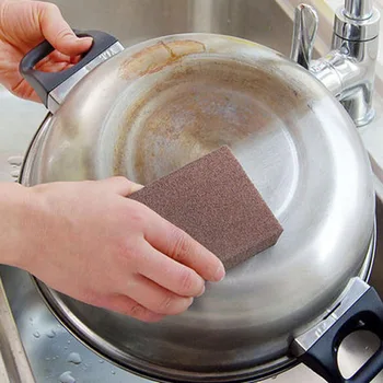 

6pcs Sanding Sponge Pan Sanding Blocks Kitchen Decontamination Cleaning Brush
