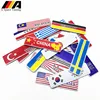 Car Styling Aluminum USA Germany Ukraine Sweden Italy Russia UK National Flags Emblem Badge Sticker For Toyota Honda BMW Audi VW ► Photo 1/6