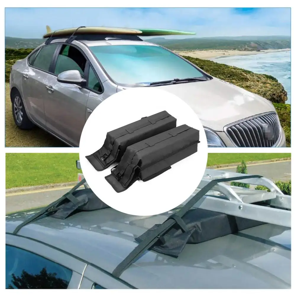  Soft Roof Rack Pads, Universal Car Rooftop Luggage