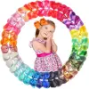 40 Colors 6Inch Hair Bows Clips Large Big Grosgrain Ribbon Hair Bows Alligator Clips Hair Accessories for Girls Toddler Kids ► Photo 1/6