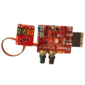 

New Spot Welding Time and Current Controller Control Panel Timing Current with Digital Display Upgrade 100A
