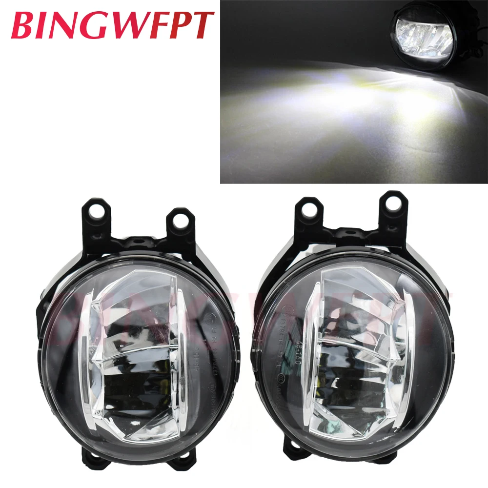 

2pcs/pair (Right + Left ) Car Front Bumper High Bright LED Fog Light For Toyota Avalon 2008-2012 For Matrix 2009-2013 For Venza