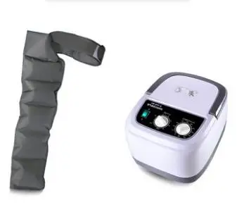 Воздушная волна давление терапия Инструмент дома ноги варикозное разминание ног массаж пневматический массажер тела - Цвет: A