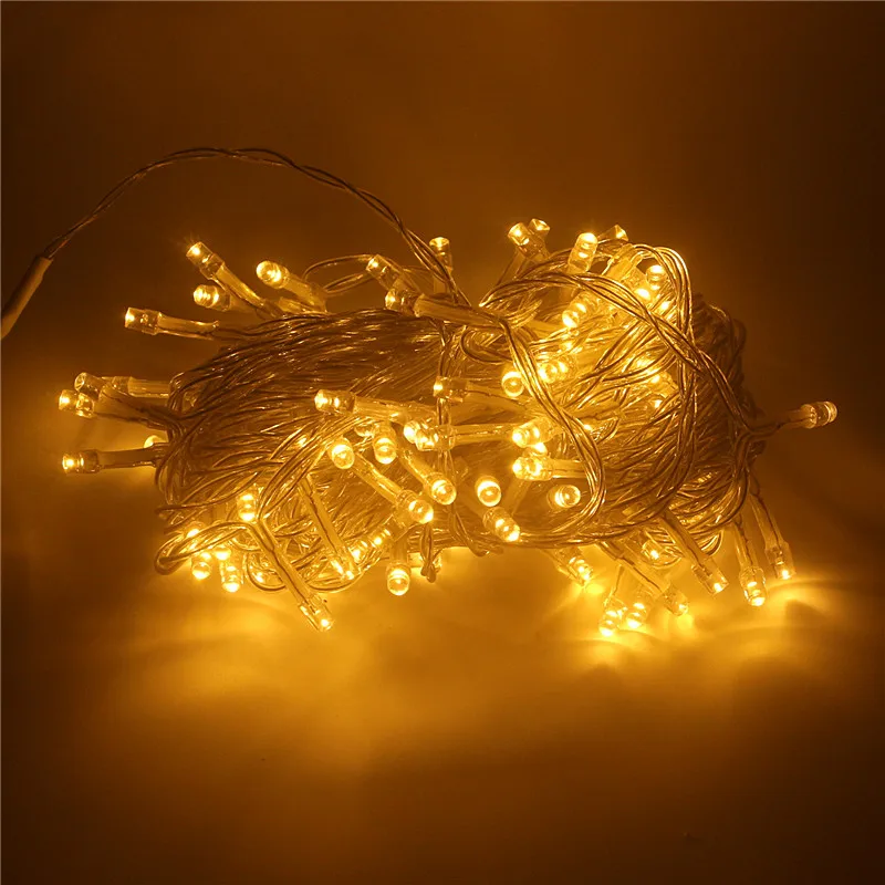 

DC12V Luces LED Decoration Lights 10m 20m 30m 50m 100m DC Fairy String Lights For Christmas Tree Outdoor Garland Wedding String