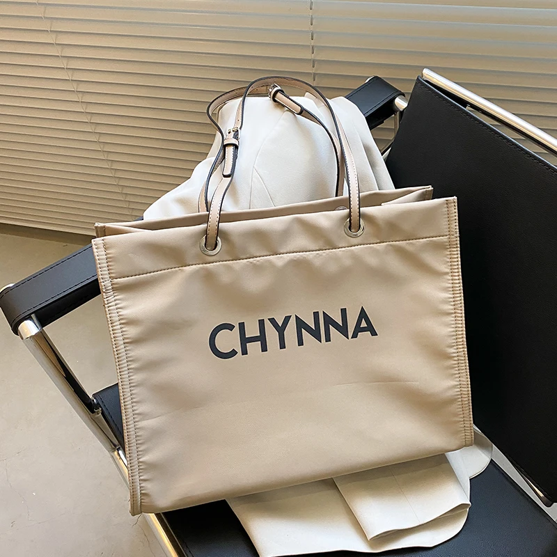 

Simple Large Capacity Tote Bag New Fashion Popular One Shoulder Bag Online Influencer Wild Underarm Bag 2020 Autumn and Winter
