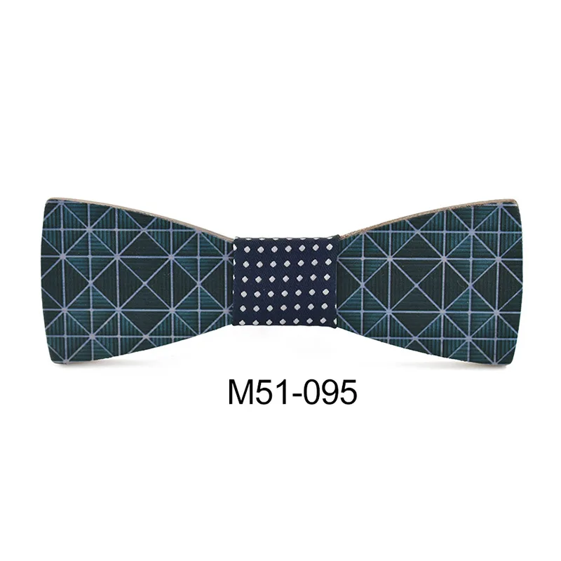 Wood Bowtie Мужской женский геометрический резной деревянный галстук-платок с бантом элегантная крутая Свадебная деловая Вечеринка узор в горошек PU Бабочка галстук-бабочка - Цвет: Wood Bowtie