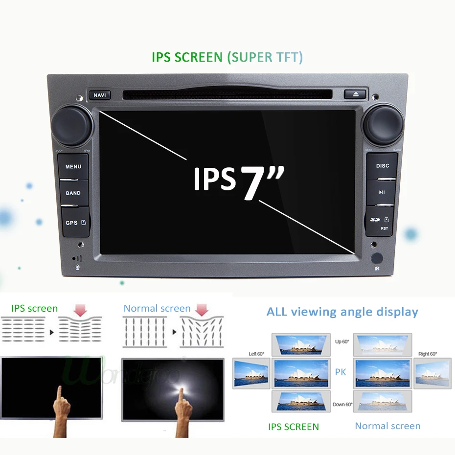 Cheap 4G 64G 2 Din Android 9 Car DVD GPS Navigation radio for Opel Astra H G J Antara vectra c b Vivaro astra H corsa c d zafira b DSP 1