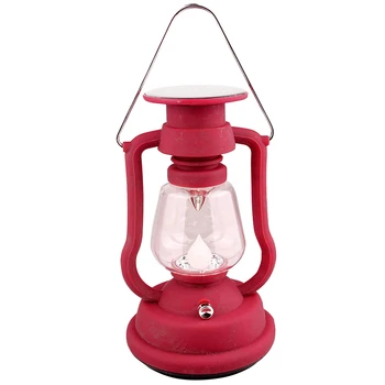 

Portable Lantern USB Rechargeable Outdoor Retro Tents Lamp Hanging Camping Light Solar Power Hand Cranked LED Flashlight Hiking