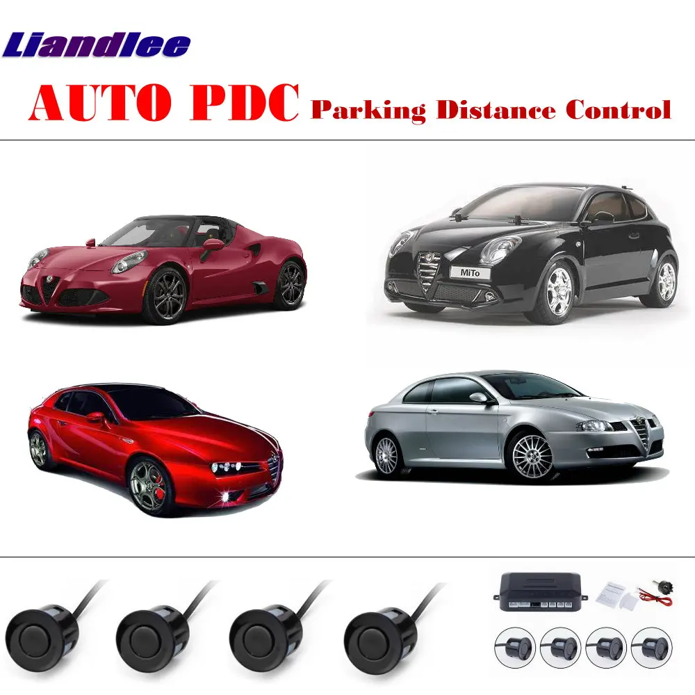 

Car PDC Parking Distance Control For Alfa Romeo 4C/MiTo/Brera/GT AUTO Parking Sensors System Reverse Camera HD Display