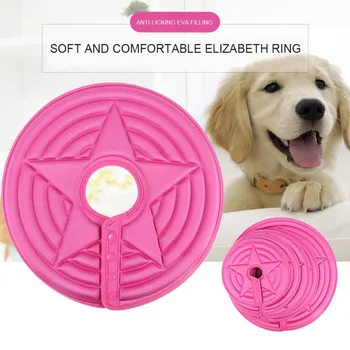 

Elizabeth Circle Pet Cat Anti-bite Collar Anti-scratch Soft Cat Dog Pet Sterilization Anti-licking Circle Cotton Collar 1
