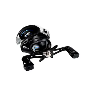 

Baitcasting Fishing Reel Low-Profile Reel Magnetic Metal Fishing Wheel