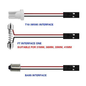 

2pcs C5W C10W T10 BA9S 3030 SMD 2Led 36mm 39mm 41mm DC 12V Car LED Festoon Dome Light Door light Reading Lamp Tail Bulb backup