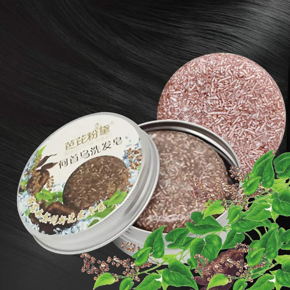 Hair Darkening Shampoo Bar Soap Hair Shampoo Polygonum Essence Hair Cleansing Hair Darkening Shampoo Bar Soap Hair Shampoo Polygonum Essence Hair Cleansing