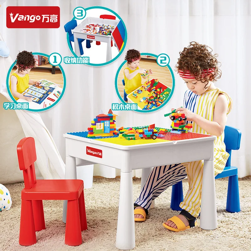 

Million High Learning ji mu zhuo Children Multi-functional Educational Toy Desk Compatible Size Granule Fight Inserted with Chai