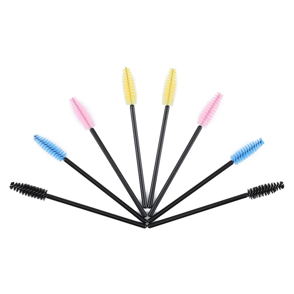 

100/200pcs Eyelash Brush Makeup Brushes Disposable Mascara Wand Applicator Spooler Eyelashes Cosmetic Brushes Set Makeup Tools
