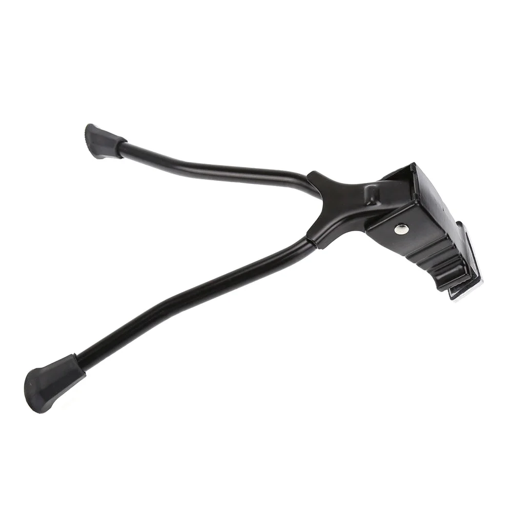 Center Mount Cycling Mountain Bicycle Parts Bike Kickstand Adjustable Universal Double Leg Parking Rack Holder Aluminum Alloy