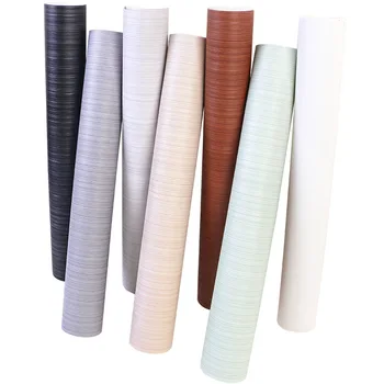 

Nordic wind wallpaper solid color family living room bedroom green stripe wallpaper I plain color modern simple