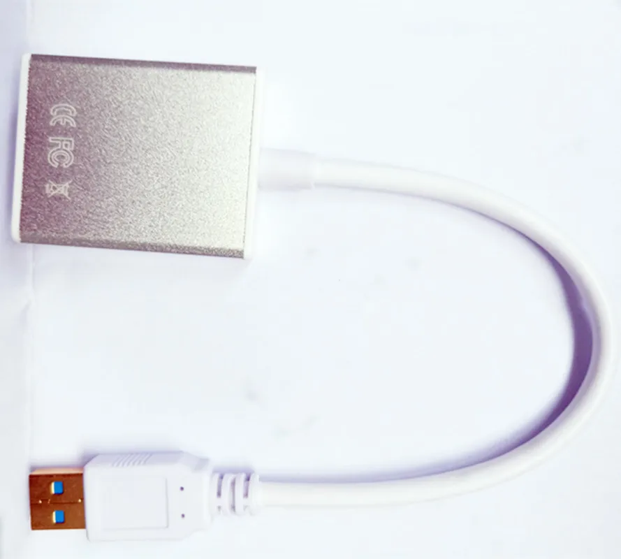 Производители оптовой продажи USB 3,0 к HDMI Поддержка W10 с приводом высокой четкости USB кабели 1080P серии